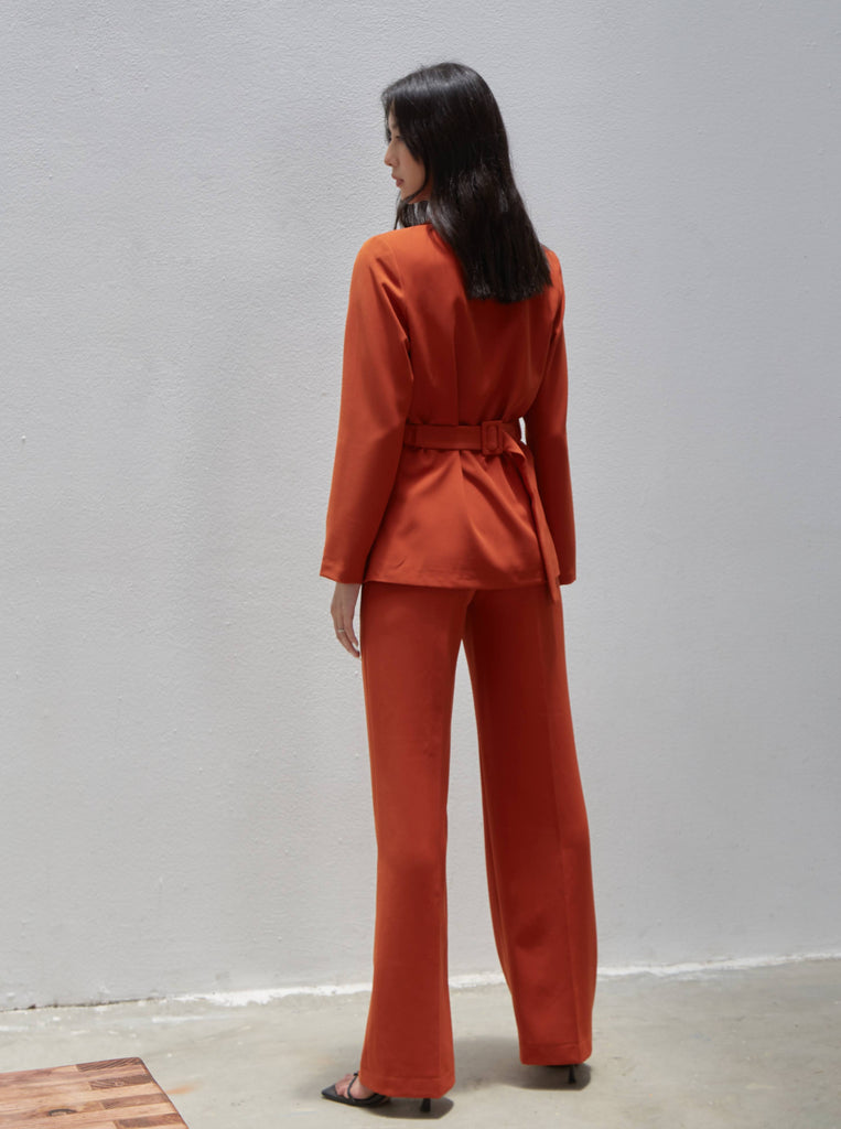 'Rust' Cotton Suit Set