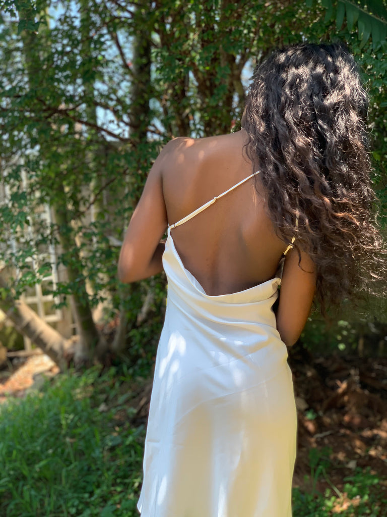 'Ivory' Silk Mini